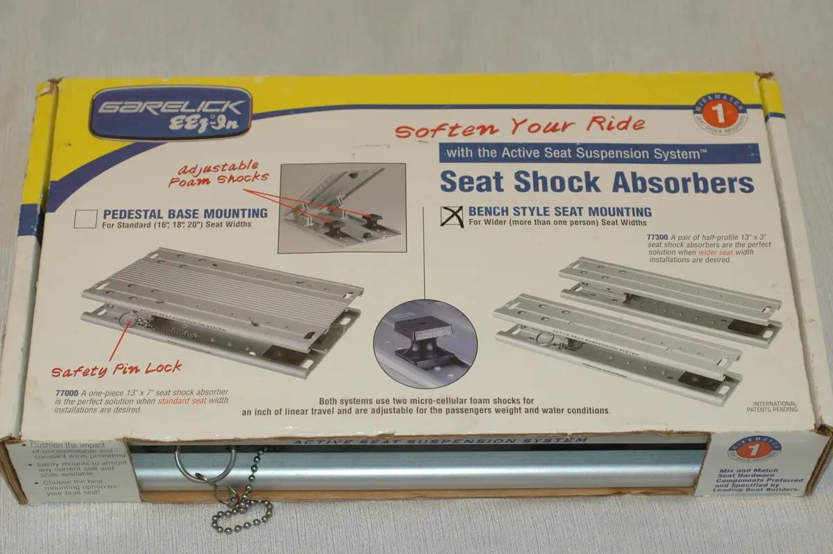 Garelick 77300 Eez-In Active Seat Suspension Shock Absorbers Wide Width 1