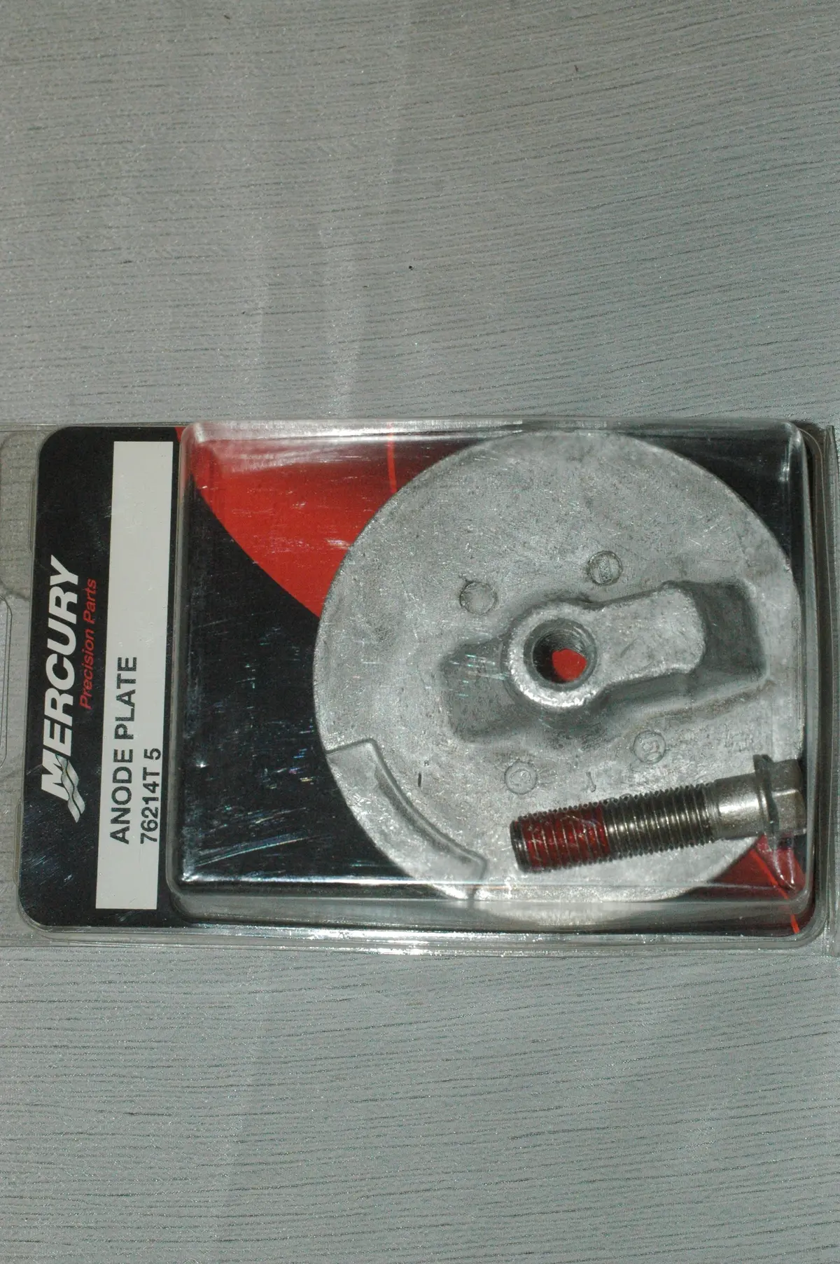Mercury Marine Quicksilver 76214T5 Anode With Bolt 1