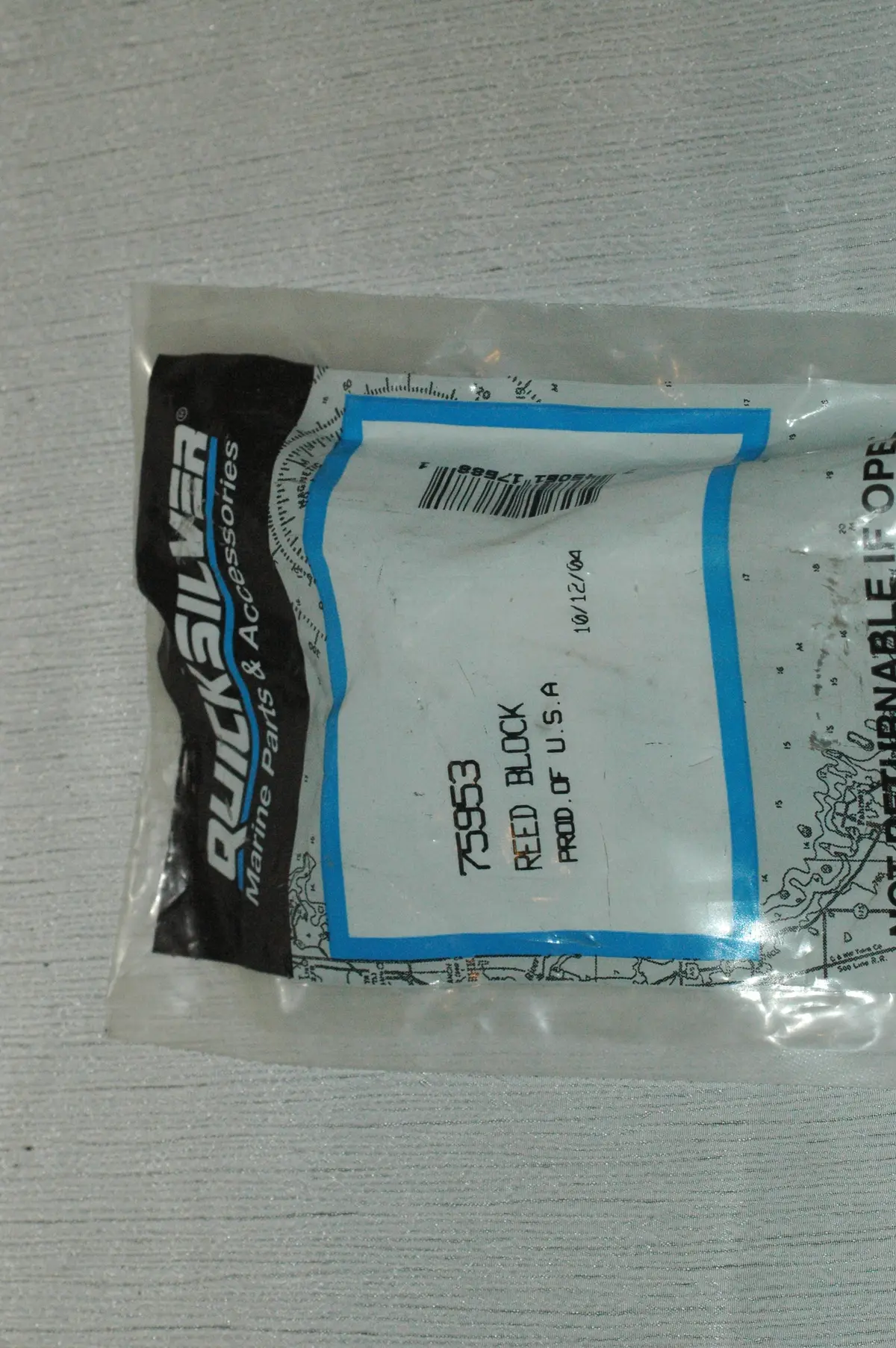 Mercury Marine Quicksilver 75953 Reed Block 1