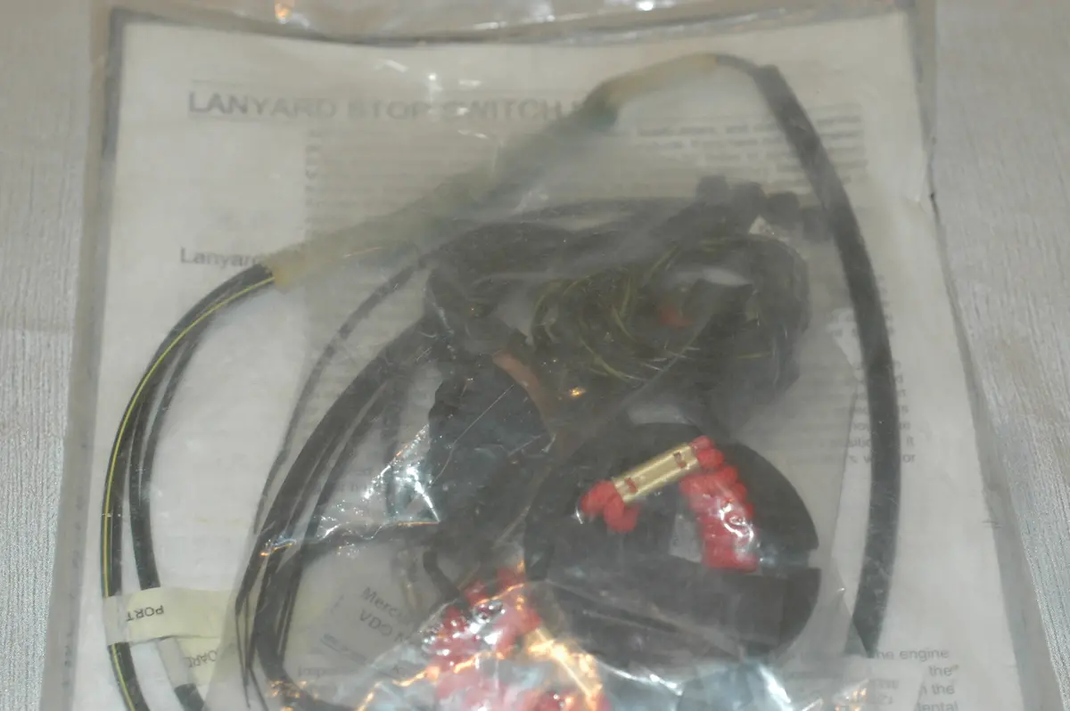 Mercury Marine Quicksilver 87-19674A12 Dual Lanyard Stop Kit 1
