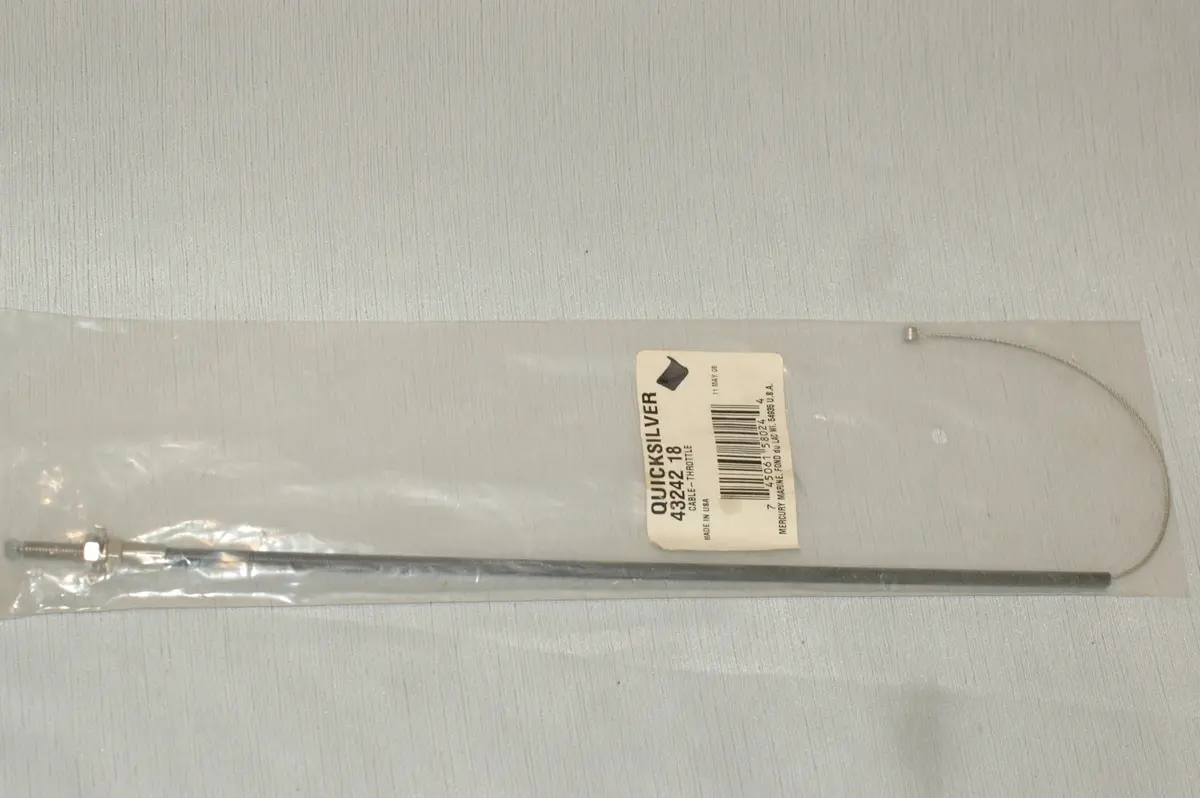 Mercury Quicksilver 4324218 Throttle Cable 1