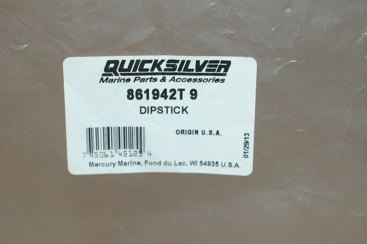 Mercury Quicksilver 861942T9 Dipstick 1