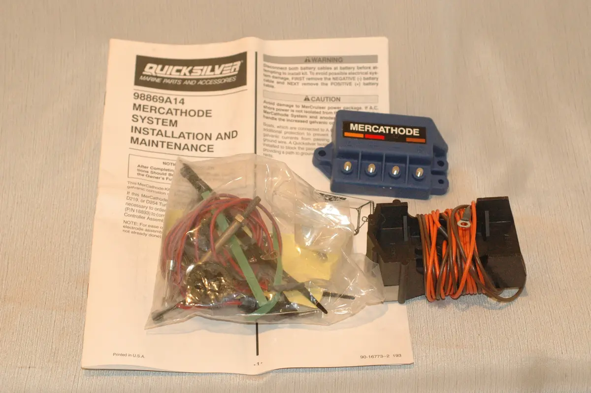 Mercury Quicksilver 98869A14 Mercathode Unit 1