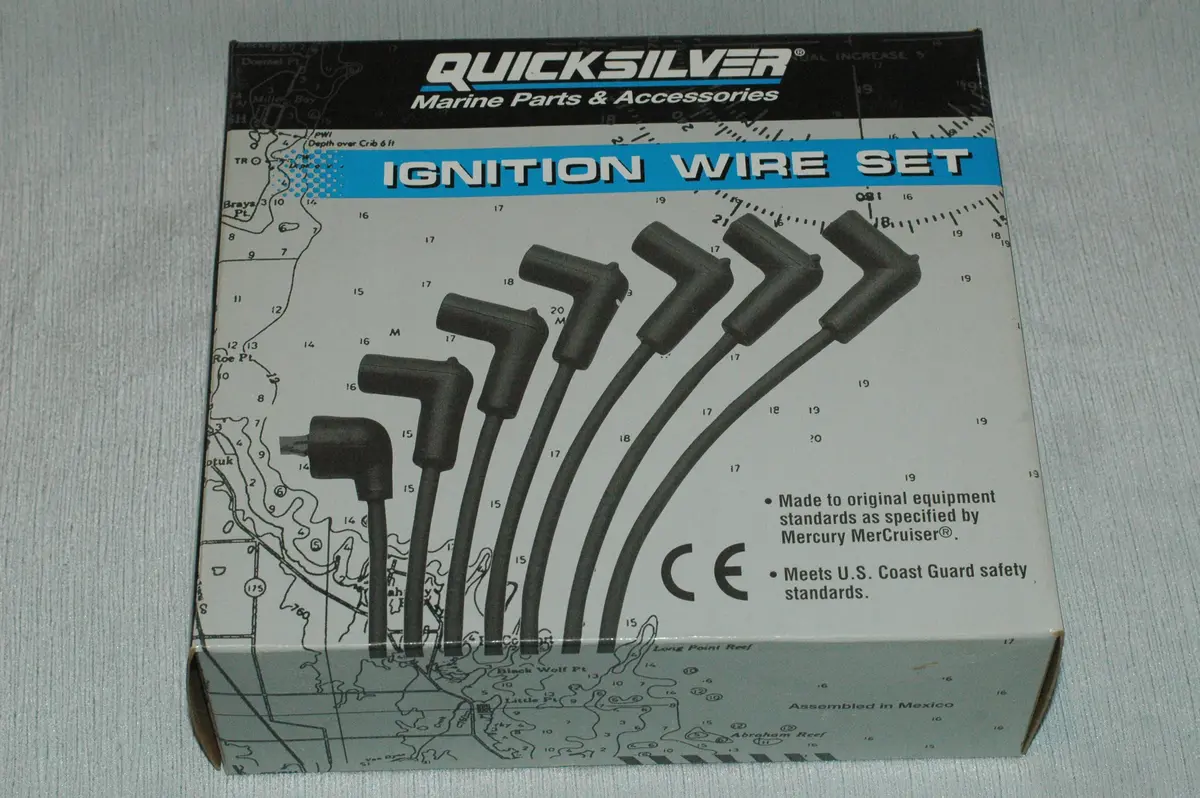 Mercury Mercruiser Quicksilver 84-816761Q5 Ignition Wire Set Plug Wires 1