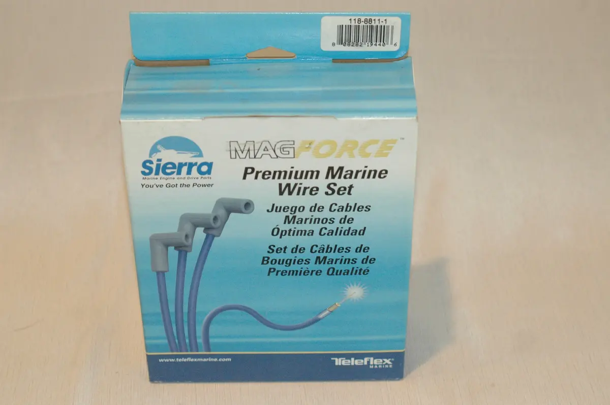 Sierra 18-8811-1 Mag Force 4Cyl Ignition Wire Set 84-816761Q13 503748 1