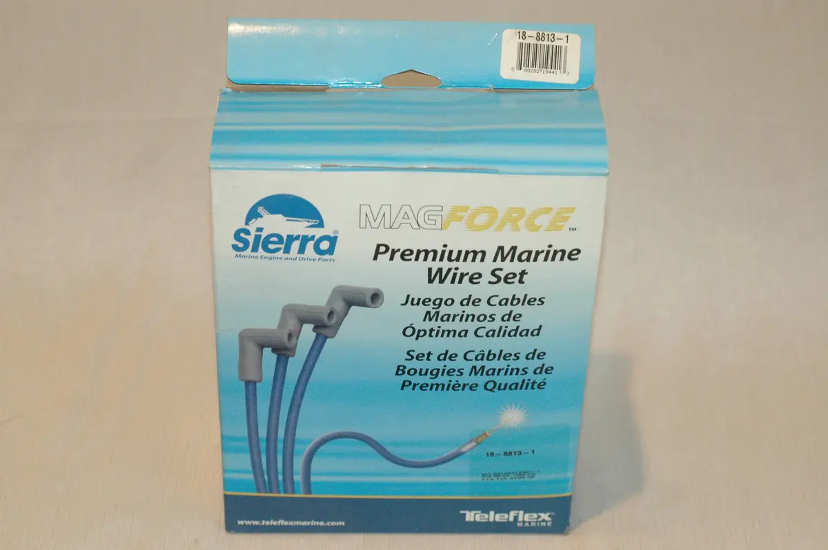 Sierra 18-8813-1 Mag Force 2.5L-3.0L Gm 4Cyl Ignition Wire Set 1
