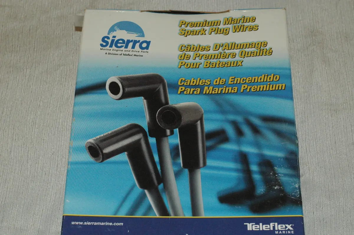 Sierra 18-8800 Plug Wire Set Omc 503748 Mercruiser 84-813720A6 1