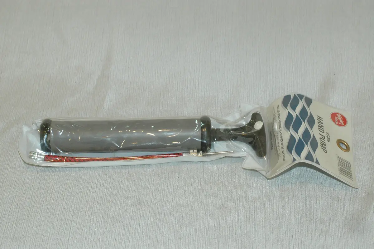 Taylor 1005 Boat Fender Ball Inflator Pump W/ Hose And Pin 1