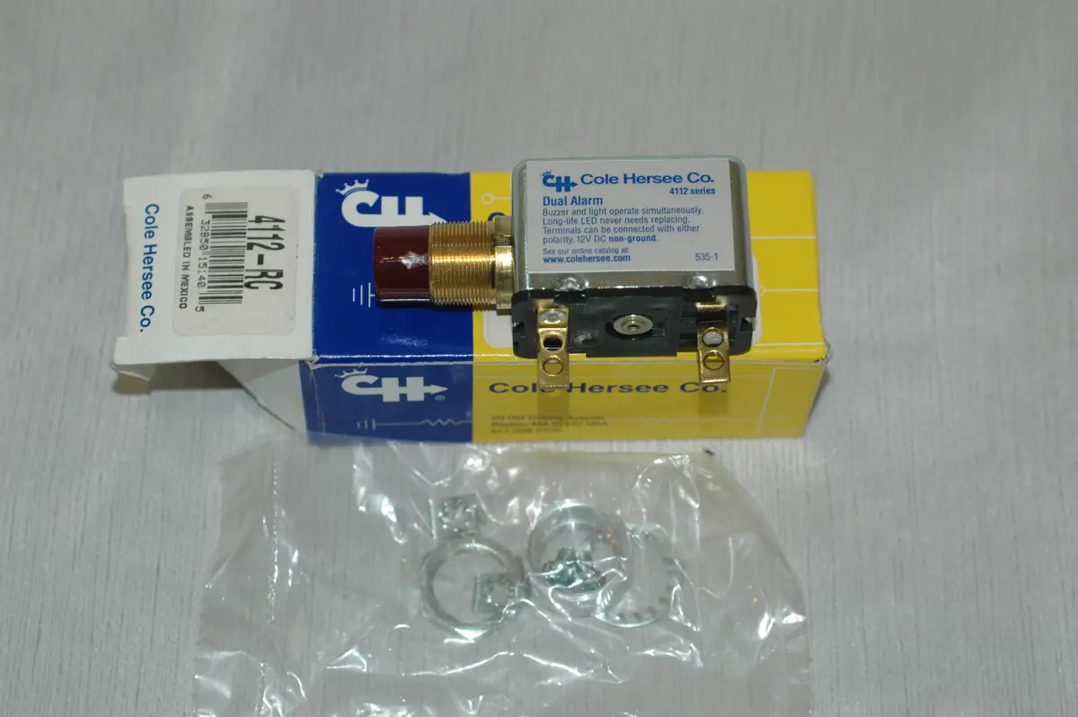 Cole Hersee 4112-Rc Dual Alarm Switch 1