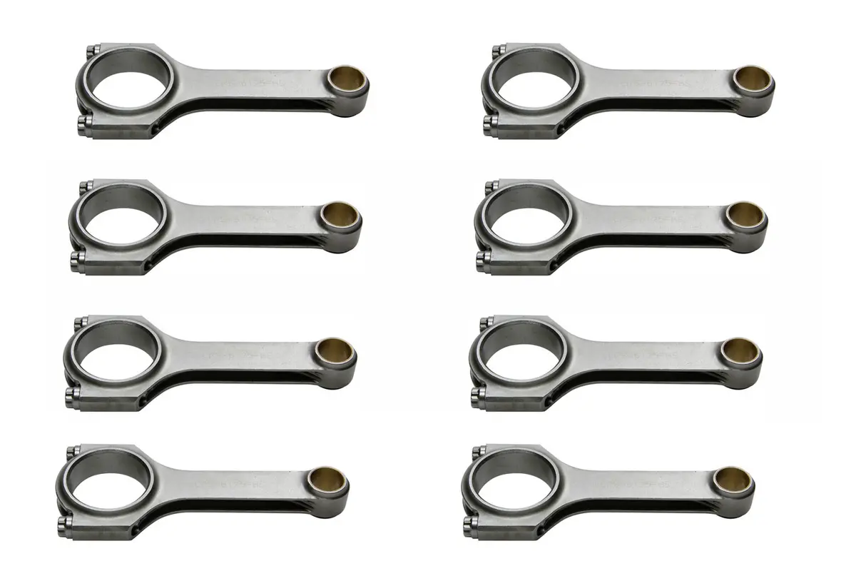 Eagle Crs6125b3dl19 4340 Forged 6.125 H-Beam Rods W/L19 Bolts For Chevy Sbc 1