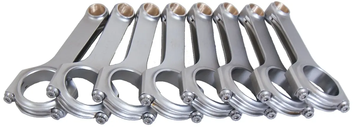 Eagle Crs6125o3d 4340 Forged 6.125 H-Beam Rods W/2.100 Pin For Gm Gen Iii/Iv Ls 1