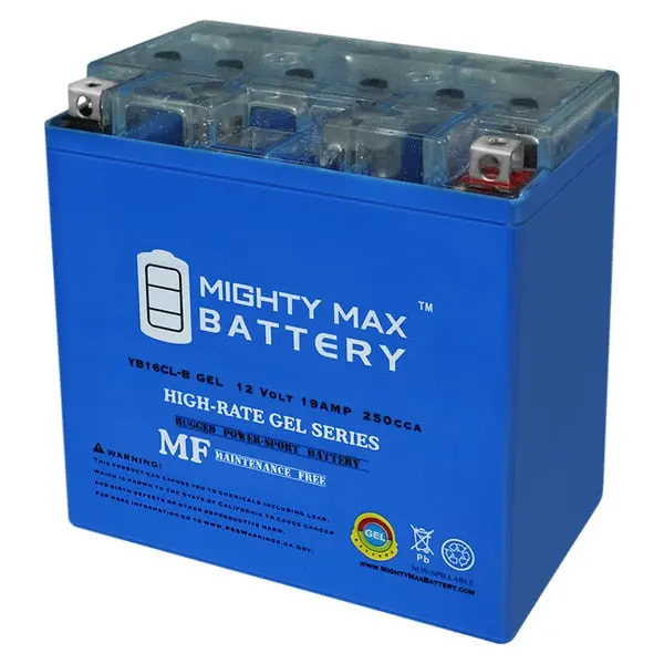 Yb16cl-B Gel 12V 19Ah Battery For Yamaha All Wave Runner Models 87-08 1