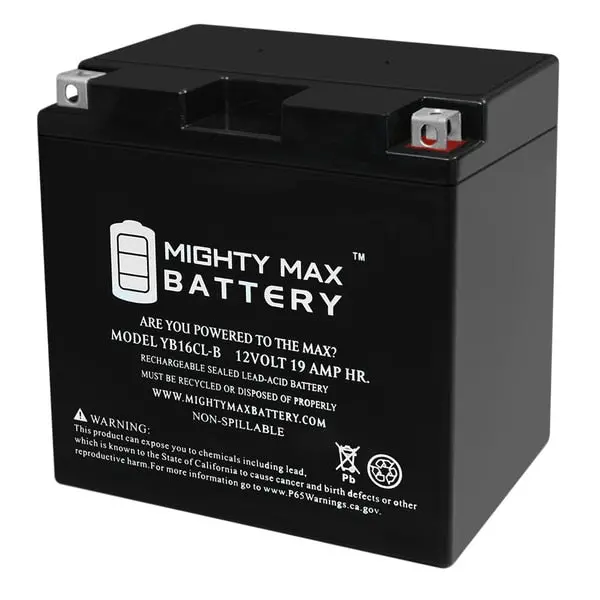 Yb16cl-B 12V 19Ah Battery For Yamaha Wave Runner All Cc 87-'09 1