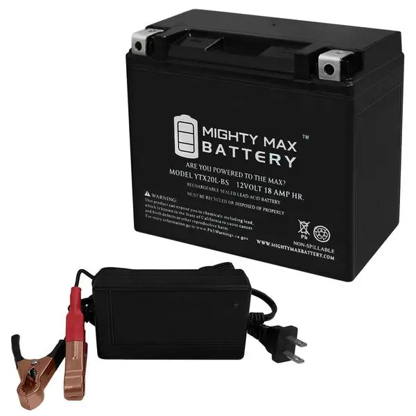 Ytx20l-Bs Replaces Yamaha Wave Runner 238Cca 08 With 12V 4Amp Charger 1