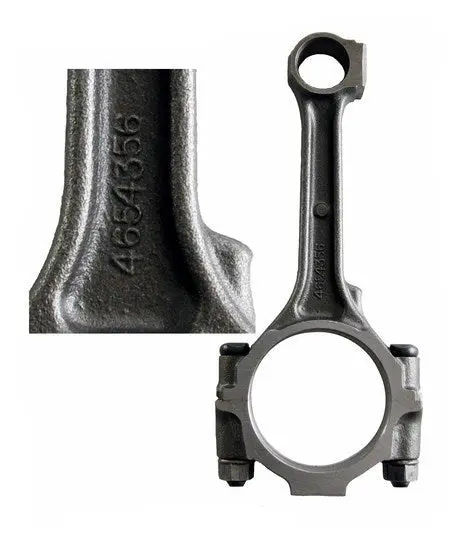 Enginetech Ecr114 Reconditioned Connecting Rod For 1991-2010 Chrysler Dodge 3.8L Ohv V6 1