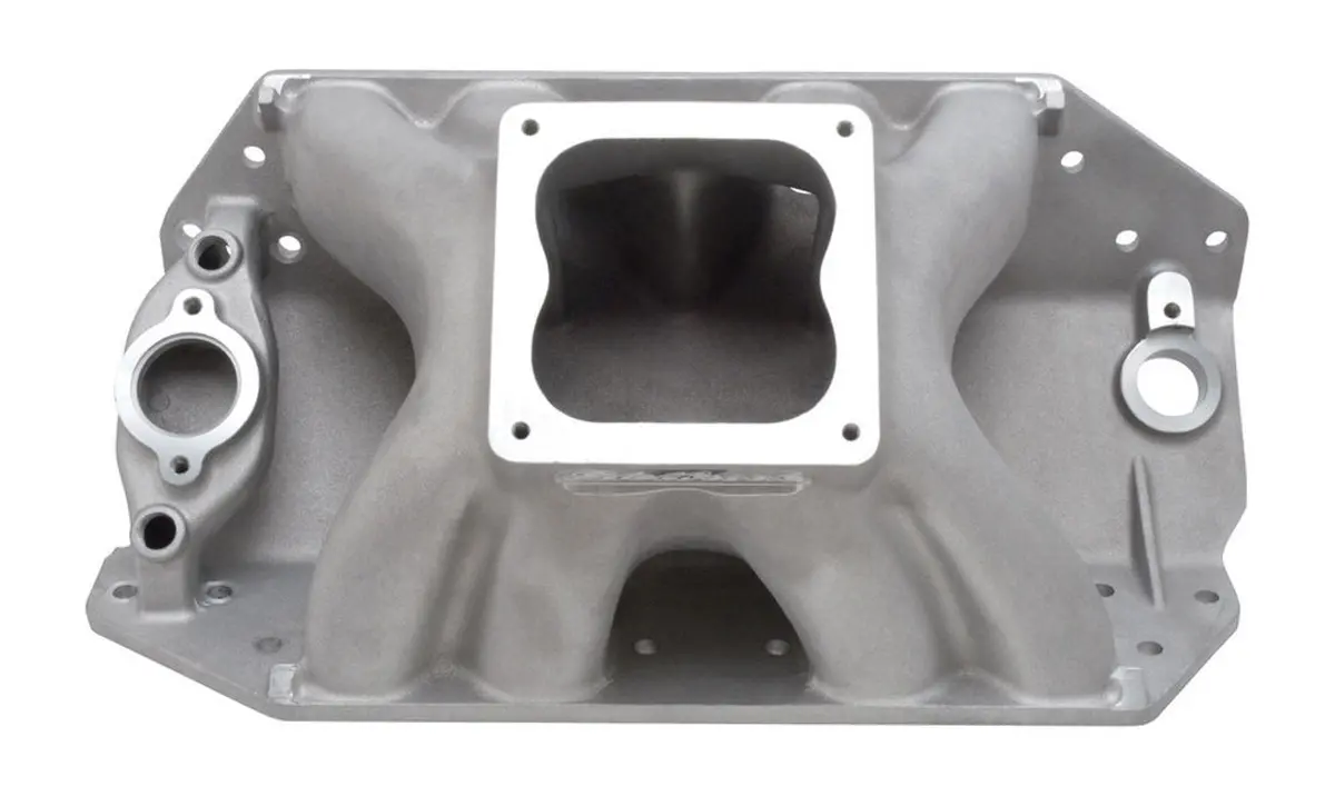 Edelbrock 28001 Big Victor 2 Spread-Port Intake Manifold For Big-Block Chevy 1