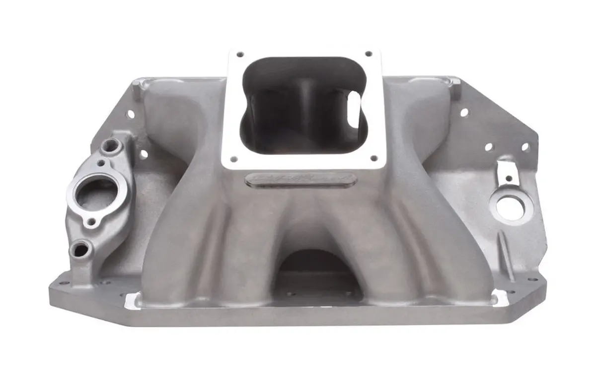 Edelbrock 28002 Big Victor 2 Spread-Port, Tall Deck Intake Manifold For Big-Block Chevy 1