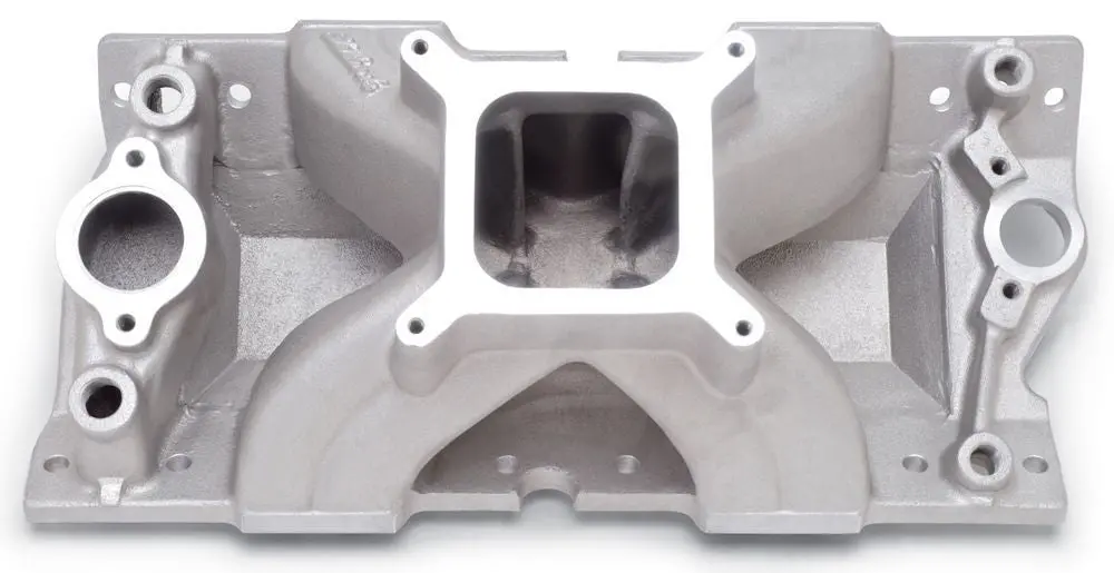 Edelbrock 2814 Victor Bowtie Intake Manifold For Chevrolet Vortec 1