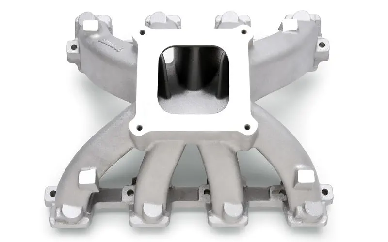 Edelbrock 2826 Super Victor Intake Manifold For Chevy Ls3 4150 Carburetor 1