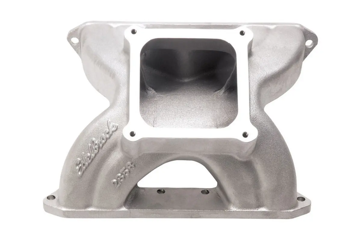 Edelbrock 2858 Victor Intake Manifold - Glidden 18 Degree Chevrolet Sbc 1