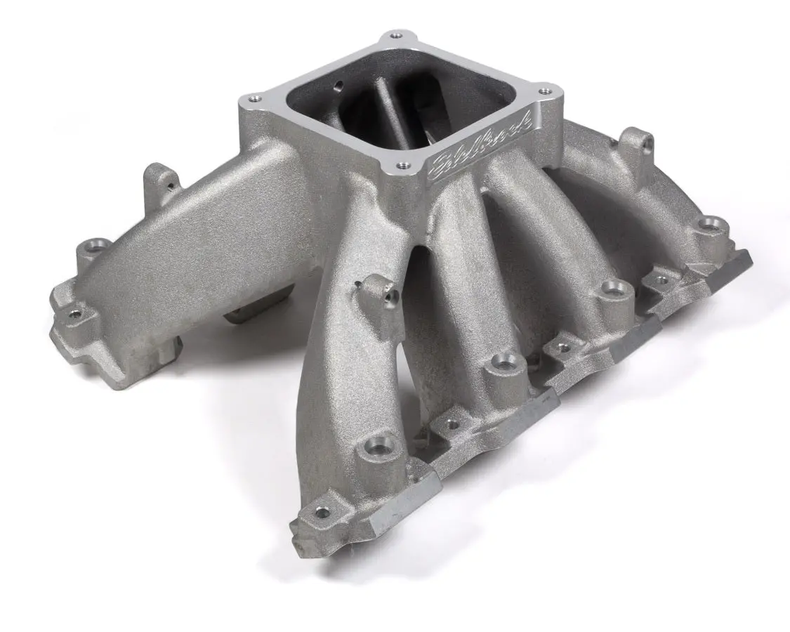 Edelbrock 28905 Super Victor Intake Manifold For Chevy Ls7 Efi Dominator Flange 1