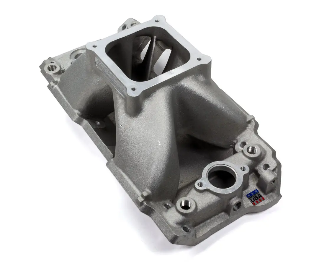 Edelbrock 28978 Super Victor Ii Intake Manifold For Bbc 10.2" Tall Deck With Sr20 Heads 1