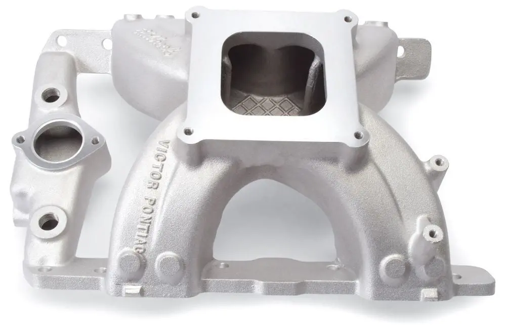 Edelbrock 2957 Victor Manifold For Pontiac 389-455 W/ 4150 1