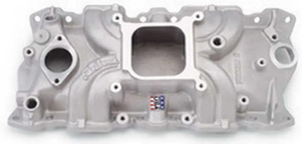Edelbrock 5001 Torker Ii Intake Manifold For Chevrolet Sbc 262-400 1
