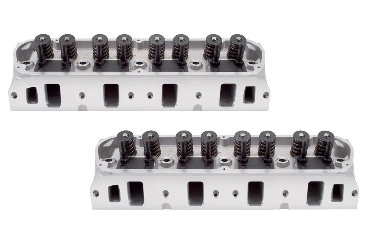 Edelbrock 5025 Ford Sbf E-Street Cylinder Heads - 60Cc 2.02/1.60 1