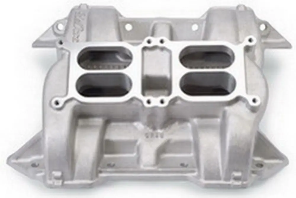 Edelbrock 5440 Dual Quad Intake Manifold For Mopar 413-426-440 1