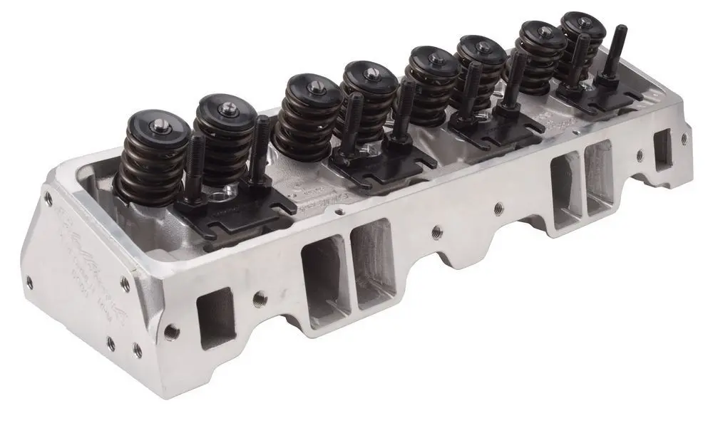 Edelbrock 60899 Chevy Sbc Performer Rpm Cylinder Head - Assm. 1