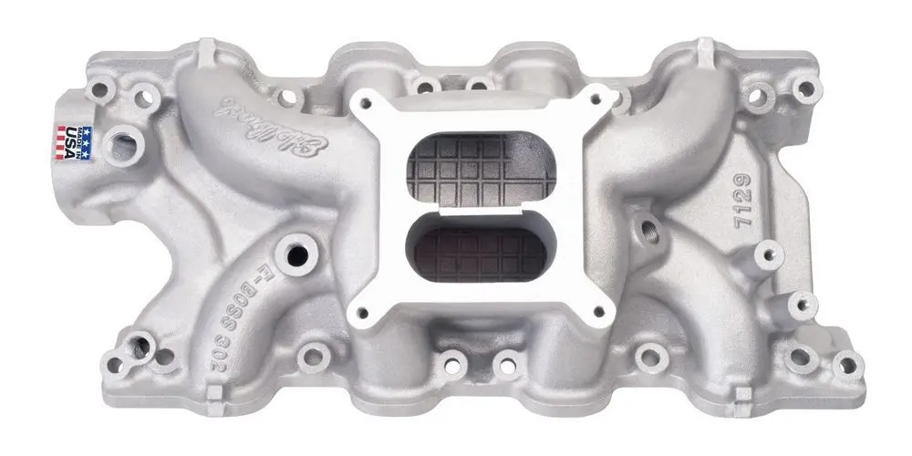 Edelbrock 7129 Performer Rpm Small Block Ford E-Boss 302 Intake Manifold 1