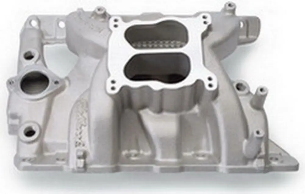 Edelbrock 7156 Performer Rpm Manifold For Pontiac 326-455 1