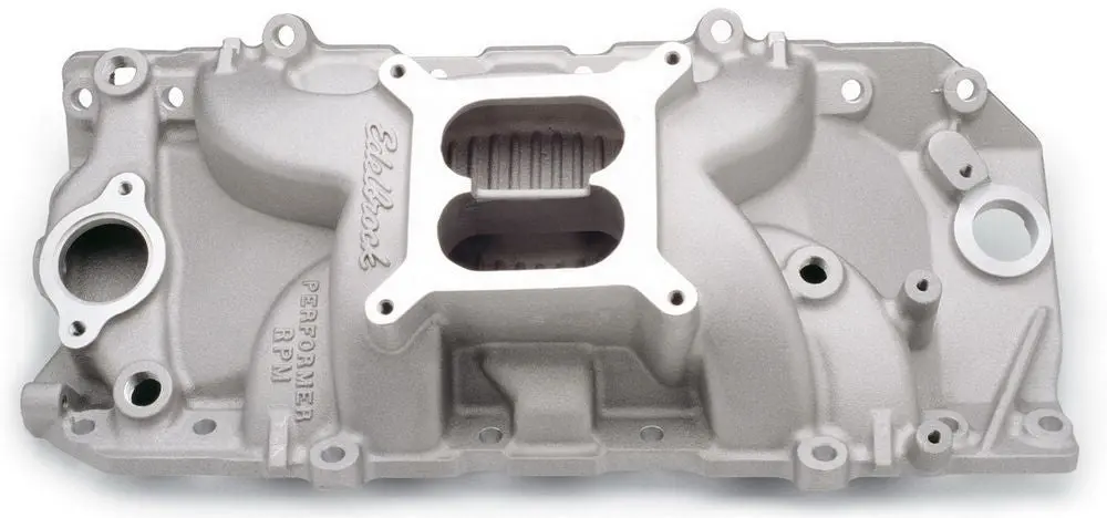 Edelbrock 7161 Performer Rpm Intake Manifold For Big Block Chevy 2-O 1