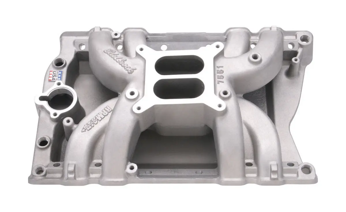 Edelbrock 7551 Rpm Air-Gap Olds 455 Intake Manifold For Oldsmobile 400-455 Small-Block V8 1