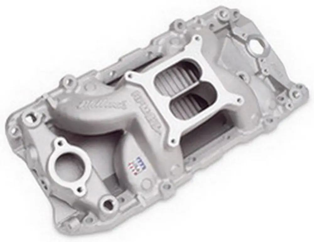 Edelbrock 7561 Rpm Air-Gap 2-O Intake Manifold For Big Block Chevy 1