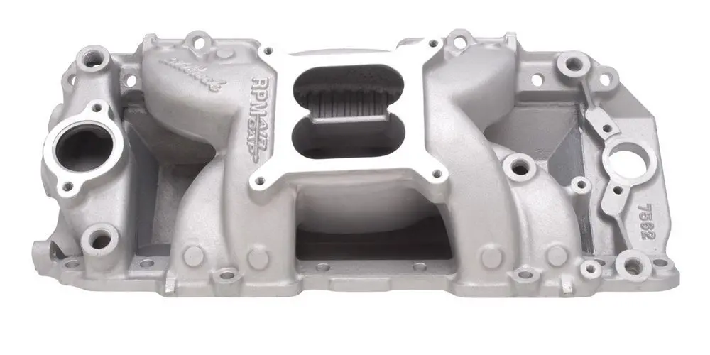 Edelbrock 7562 Rpm Air-Gap Intake Manifold For Big Block Chevy 2-R 1