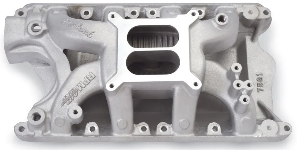 Edelbrock 7581 Performer Rpm Air-Gap Intake Manifold For 351W Ford Small Block Windsor Engines 1