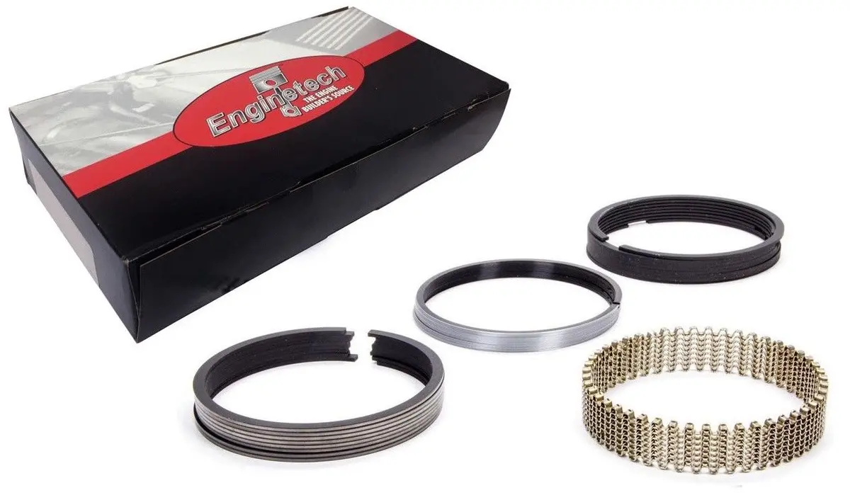 Enginetech S10248 Moly Piston Rings Set - Chevrolet Gen Iii Iv Ls 364 6.0L Ly6 L76 Ls2 1