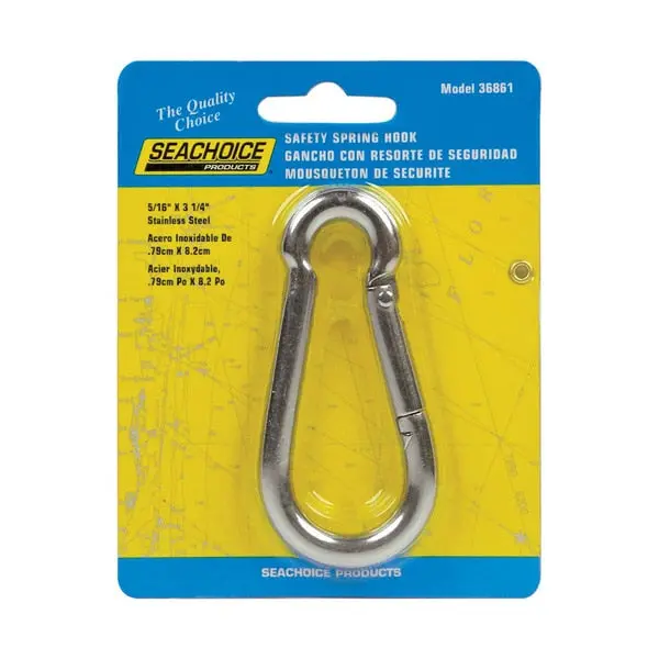 Safe Spring Hook 5/16"" 1