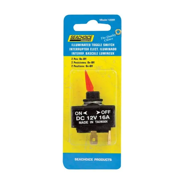 Switch-Togg 2Pos Red Lev 1