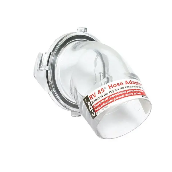 Clear Sewer Hose Adapter 1