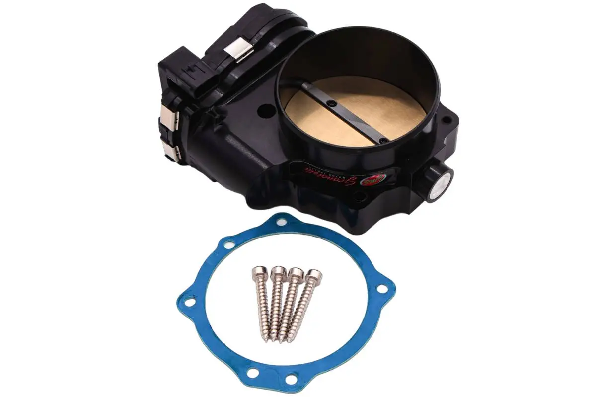 Granatelli Gmtbhlcb Direct Bolt On 95Mm Drive-By-Wire Throttle Body - Black For 15-23 Dodge Hemi 1