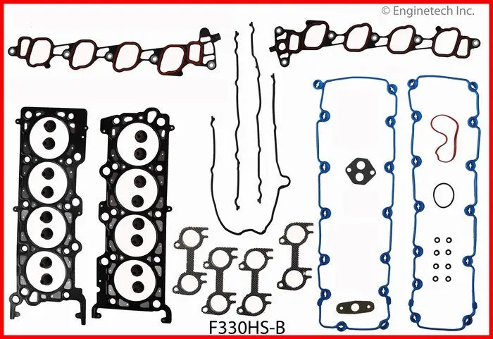 Enginetech Rcf330dp Engine Rebuild Kit For 2001 Ford 5.4L 330 Sohc 3