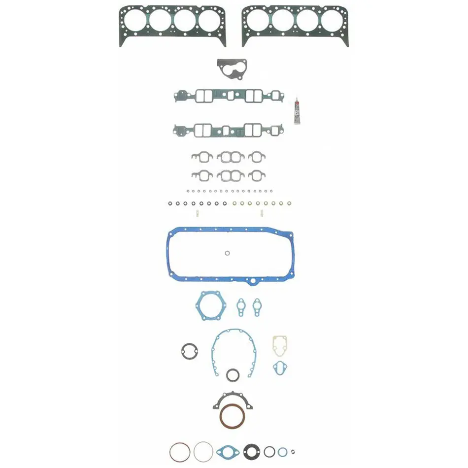 Felpro 260-1246 Engine Gasket Set For 1987-1993 Chevrolet Sbc 5.0L Tbi 1