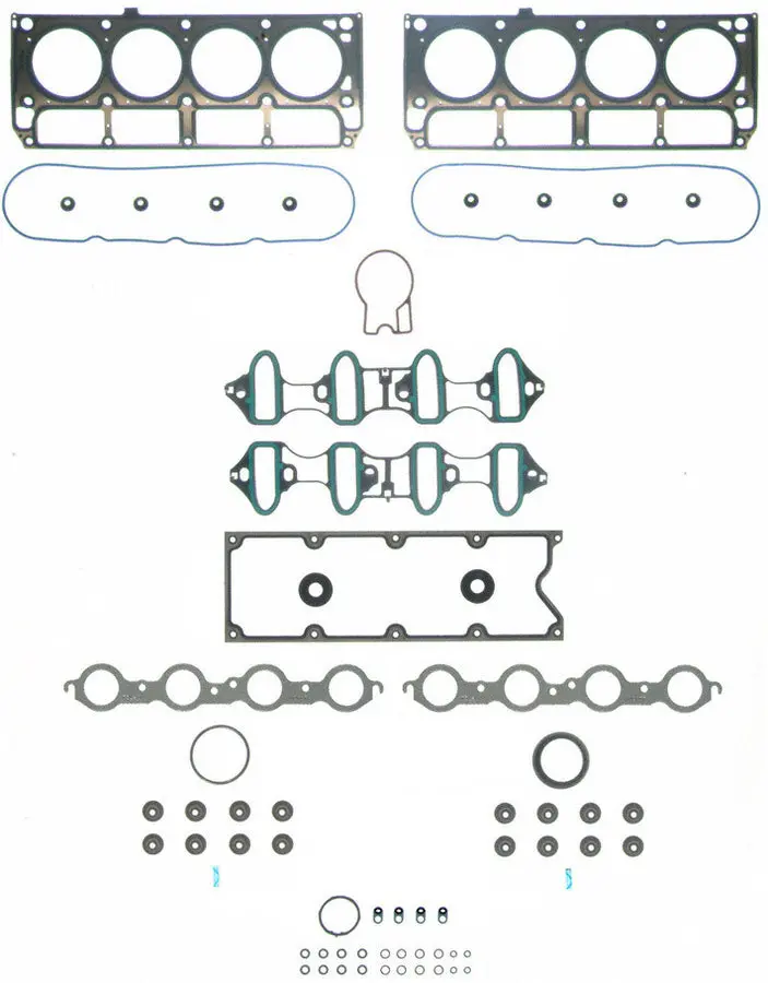 Felpro Hs26191pt-1 Head Gasket Set For 2002-2006 Gm Gen Iii 4.8L 5.3L 1