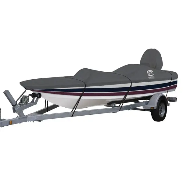 Stormpro Heavy Duty Outboard Ski-Boat Cover,  17 Ft 6 In - 18 Ft 6 In L 1