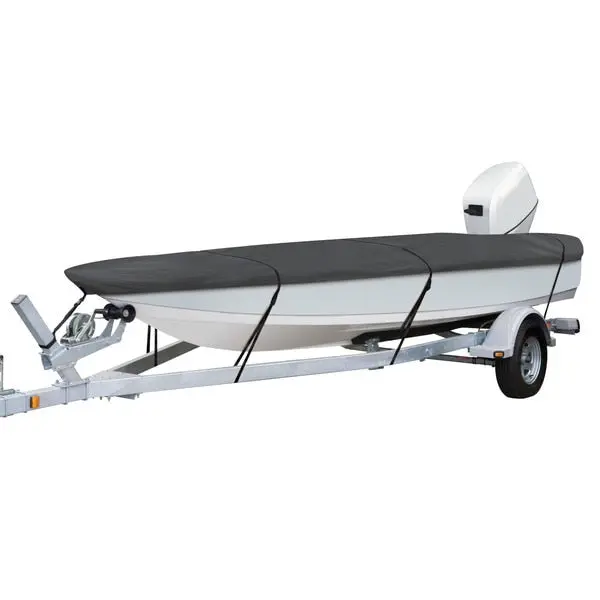 Boat Cover, Model A, Charcoal Stormpro 1
