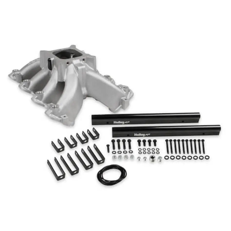 Holley 300-255 Single Plane Efi Split-Design Race Intake Manifold- Gm Ls1/Ls2/Ls6 1