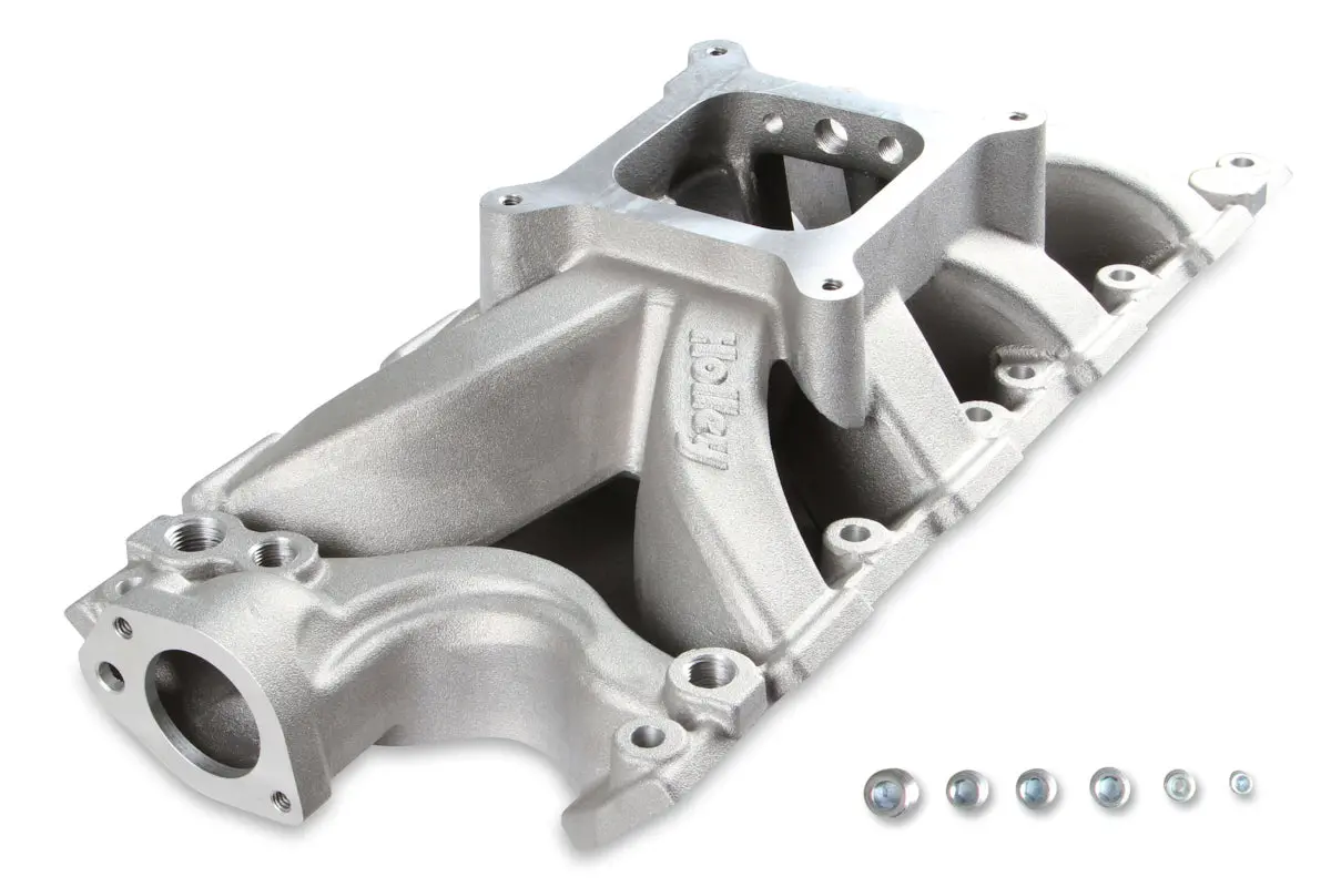 Holley 300-277 4150 Carbureted Single Plane Intake Manifold For Small Block Ford 289-347 1